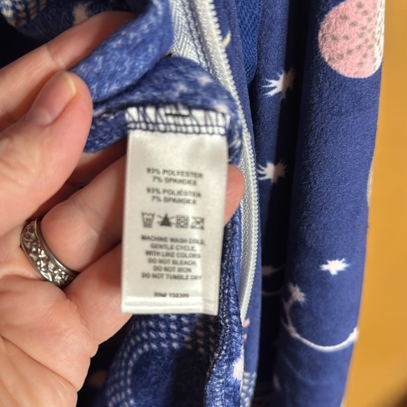 NWT Hale Bob RARE Sleeper Celestial Onesie Navy Blue Size Large - Picture 11 of 11